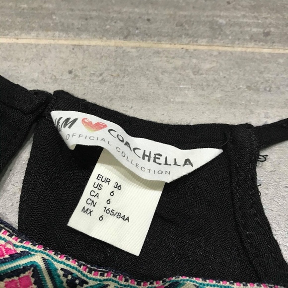 COACHELLA FESTIVAL HELTER NECK TOP Black - Picture 3 of 5